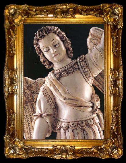 framed  unknow artist The image of the Archangel, ta009-2